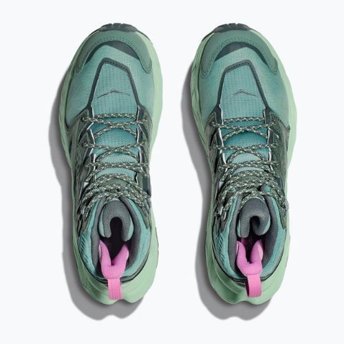 Cizme de trekking pentru femei HOKA Anacapa Mid GTX verde 1119372-TMGR