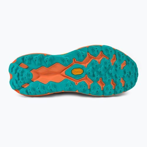 HOKA Speedgoat 5 pantofi de alergare pentru bărbați verde-portocaliu 1123157-TMOR