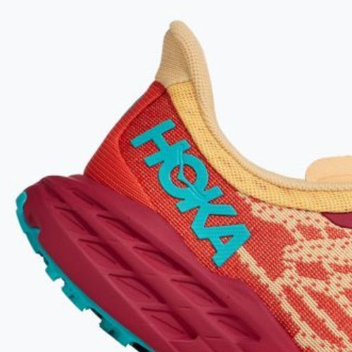 Pantofi de alergare pentru femei HOKA Speedgoat 5 impala/flame 1123158-IFLM