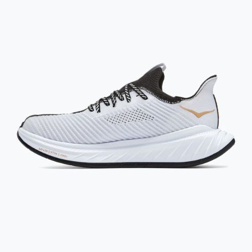 Pantofi de alergare pentru bărbați HOKA Carbon X 3 negru și alb 1123192-BWHT
