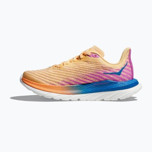 Pantofi de alergare pentru femei HOKA Mach 5 portocaliu-violet 1127894-ICYC