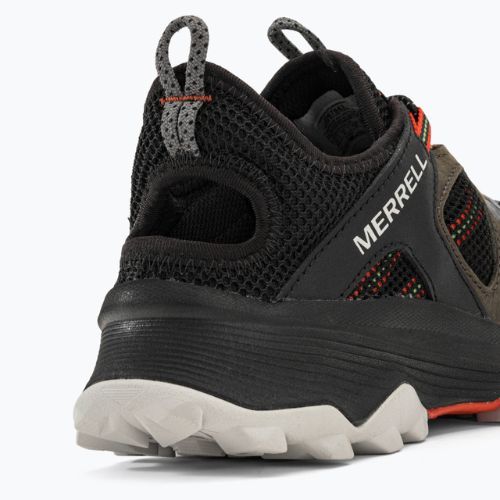 Cizme de drumeție pentru bărbați Merrell Speed Strike LTR Sieve negru-verde J067643