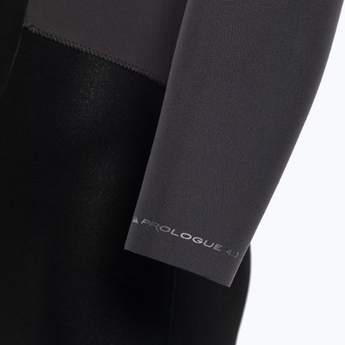 Costum de înot pentru bărbați Quiksilver 4/3 Prologue BZ KTW0 gri-neagră EQYW103175-KTW0