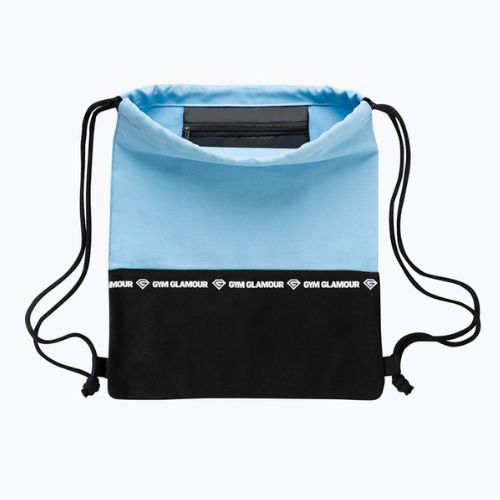 Sac de sport pentru femei Gym Glamour Gym bag albastru-negru 278