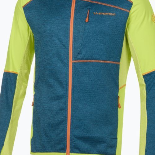 Bluză de trekking pentru bărbați LaSportiva Existence Hoody bleumarin-verde P53639729