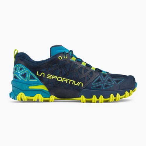 Pantofi de alergare La Sportiva Bushido II albastru/galben pentru bărbați 36S618705