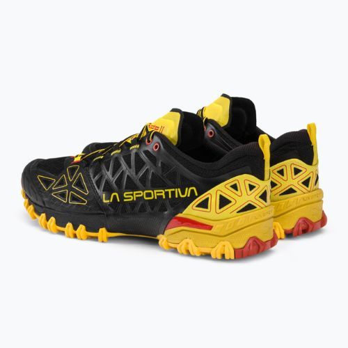 La Sportiva Bushido II pantofi de alergare pentru bărbați negru/galben 36S999100