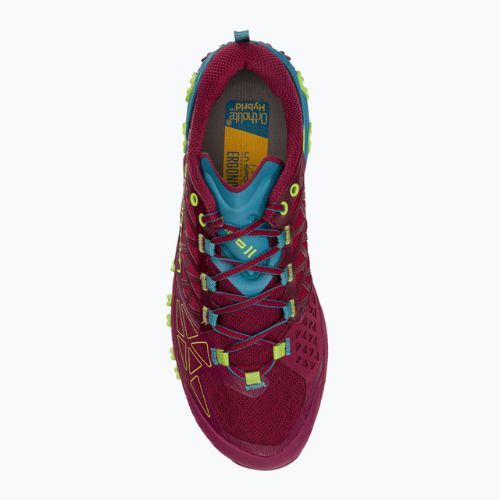 La Sportiva Bushido II pantofi de alergare pentru femei burgundy-blue 36T502624
