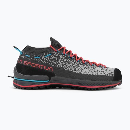 La Sportiva TX2 Evo pantof de abordare pentru femei negru/roșu 27W900402