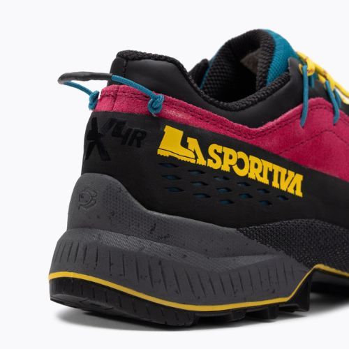 Pantofi de trekking pentru femei LaSportiva TX4 R negru/roșu 37A410108