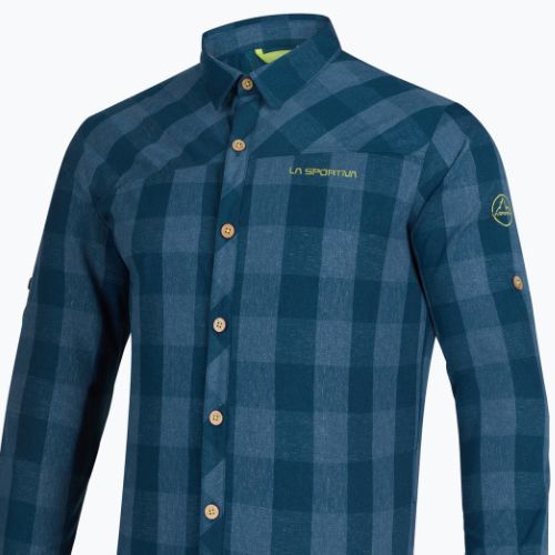 Cămașă de trekking pentru bărbați La Sportiva Andes albastru F11639729