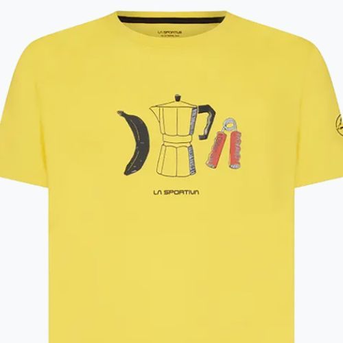 La Sportiva cămașă de alpinism pentru bărbați Mic dejun galben H32100100
