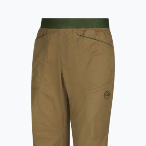 Pantaloni de alpinism pentru bărbați La Sportiva Roots verde H95731711B