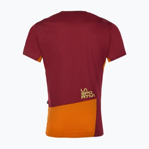 La Sportiva cămașă de cățărare pentru bărbați Grip orange-red N87208320