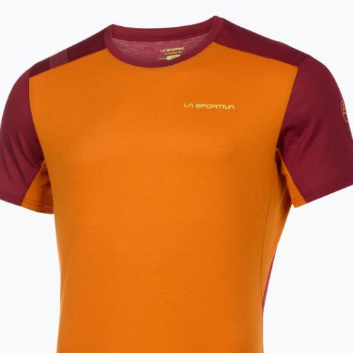 La Sportiva cămașă de cățărare pentru bărbați Grip orange-red N87208320