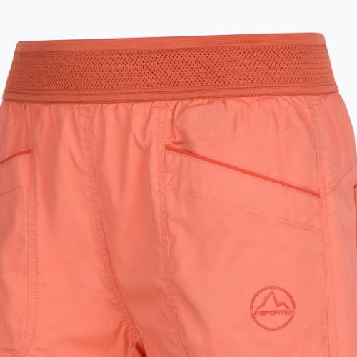 Pantaloni scurți de cățărat pentru femei LaSportiva Joya portocalii O72403322