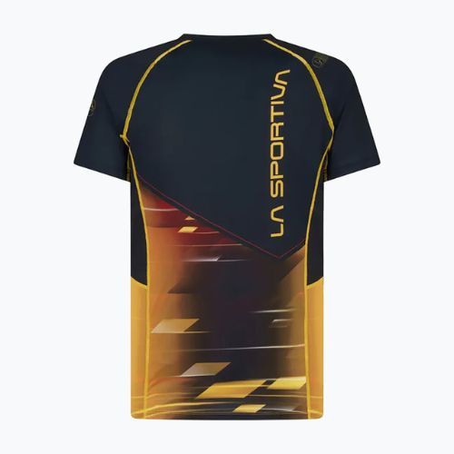 Tricou de alergat pentru bărbați LaSportiva Wave galben-negru P42999100