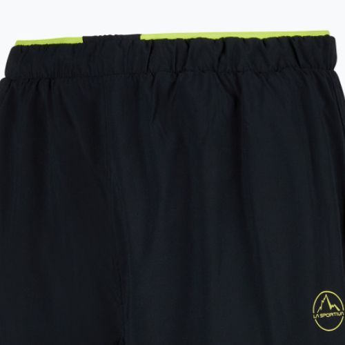 La Sportiva Trail Bite pantaloni scurți de alergare pentru bărbați negru/galben P79999729