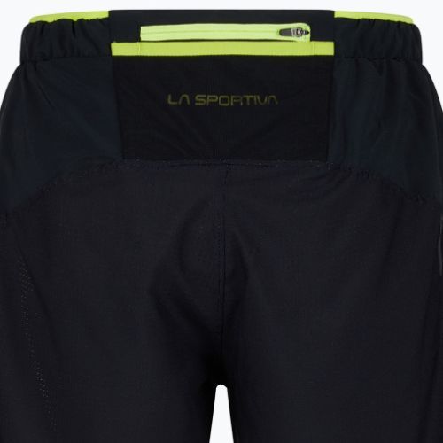 La Sportiva Trail Bite pantaloni scurți de alergare pentru bărbați negru/galben P79999729
