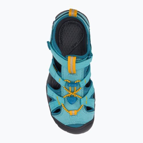 Sandale de trekking pentru copii Keen Seacamp II CNX Ipanema/Fjord Blue 1027419