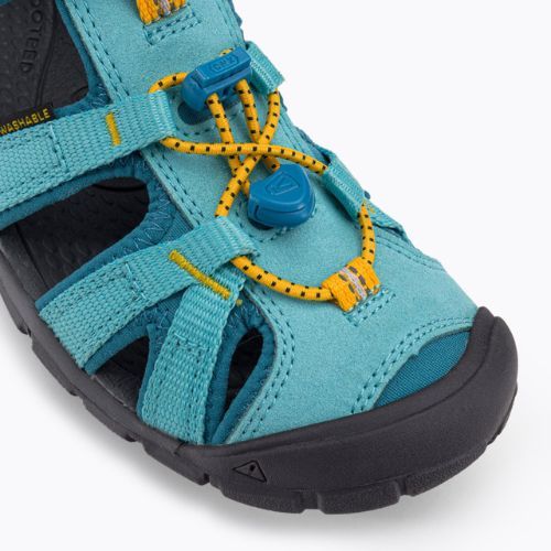 Sandale de trekking pentru copii Keen Seacamp II CNX Ipanema/Fjord Blue 1027419