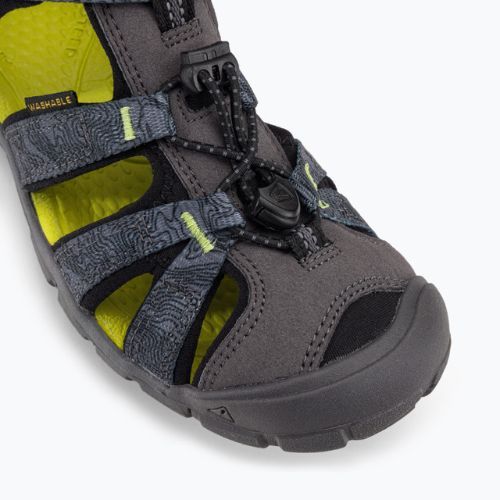 Sandale de trekking pentru copii Keen Seacamp II CNX gri-bleumarin 1026321