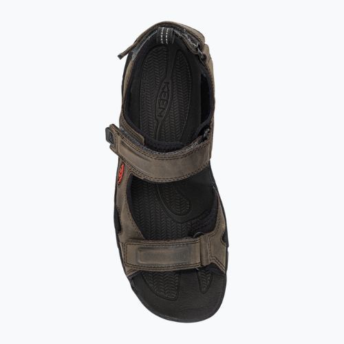 Sandale de trekking pentru bărbați Keen Targhee III Open Toe gri 1022424