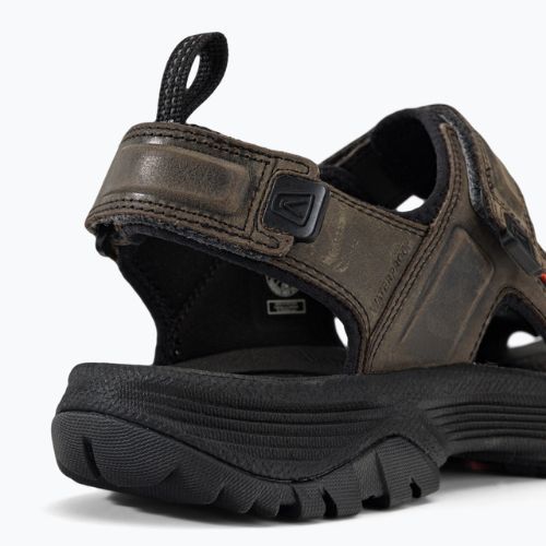 Sandale de trekking pentru bărbați Keen Targhee III Open Toe gri 1022424