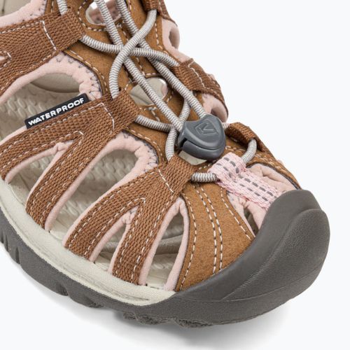 Sandale de trekking pentru femei Keen Whisper maro 1027361