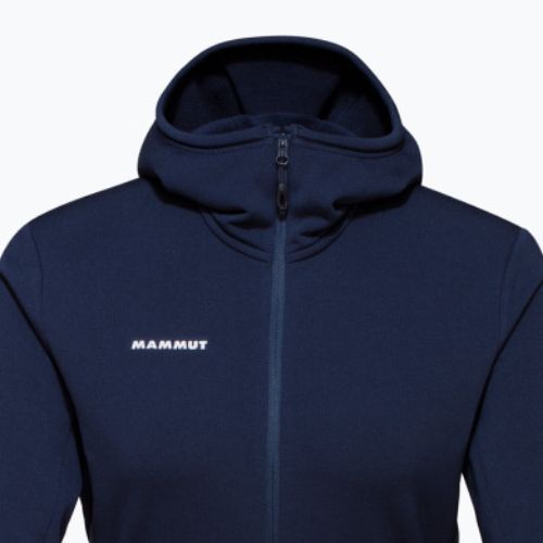 Mammut bluză de trekking pentru femei Aconcagua Light ML cu glugă cu glugă albastru marin