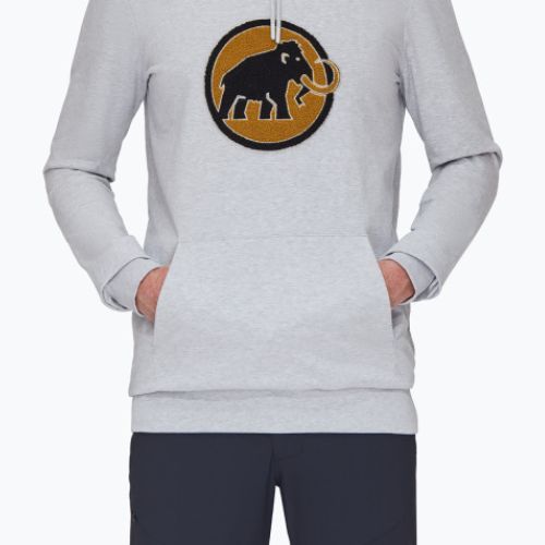 Mammut ML Hoody Circle gri pentru bărbați trekking bluză de trening de trekking