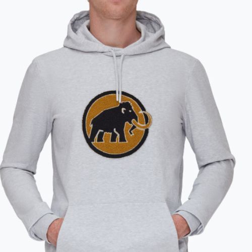Mammut ML Hoody Circle gri pentru bărbați trekking bluză de trening de trekking