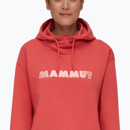 Mammut tricou de trekking pentru femei ML Hoody Logo roșu 1014-04400-2249-114