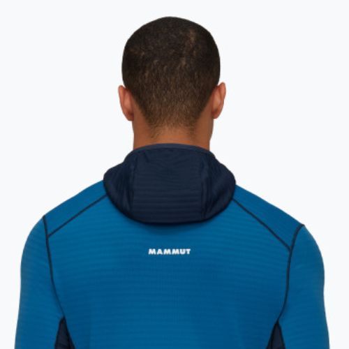 Mammut bluză de bărbați cu polar Taiss Light ML cu glugă cu glugă albastru 1014-04530-50554-114