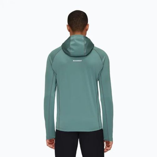 Mammut Selun FL Sun Hoody cămașă de trekking pentru bărbați verde 1016-01420-40236-114