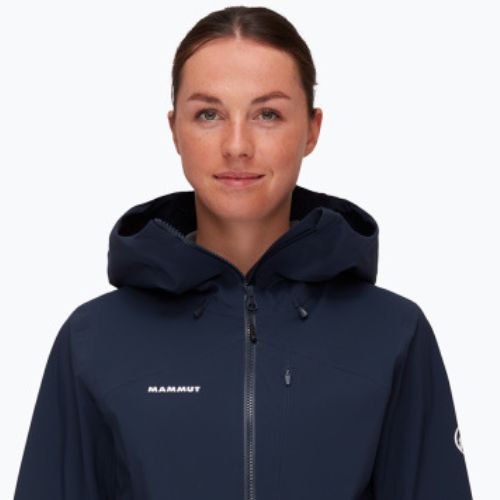 Mammut Alto Guide HS Jachetă de ploaie cu glugă pentru femei albastru marin 1010-29570-5118-113