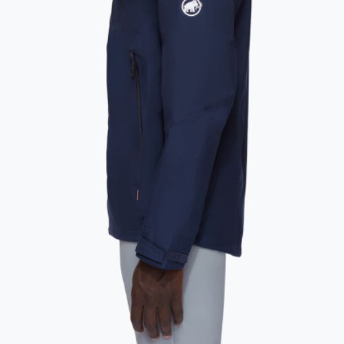 Mammut Convey Tour HS jachetă de ploaie cu glugă pentru bărbați albastru marin
