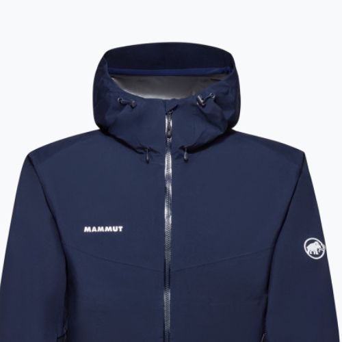 Mammut Convey Tour HS jachetă de ploaie cu glugă pentru bărbați albastru marin