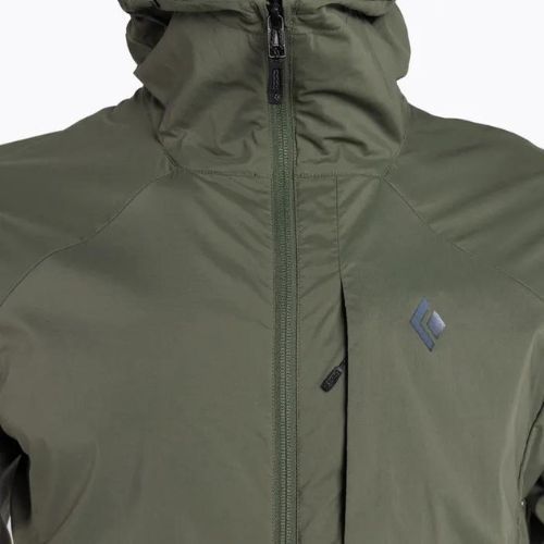 Geacă softshell pentru bărbați Black Diamond Alpine Start Hoody verde AP7450233010