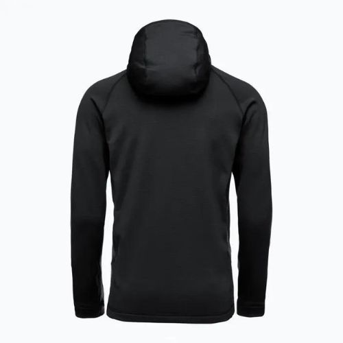 Bluză de trekking pentru bărbați Black Diamond Factor Hoody neagră AP7440400002