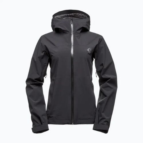 Jachetă de ploaie Stormline Stretch pentru femei Black Diamond, negru APM697015XLG1