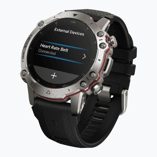 Ceas + Cântar + Geantă + Bidon Amazfit Falcon argintiu-negru W2029OV1N