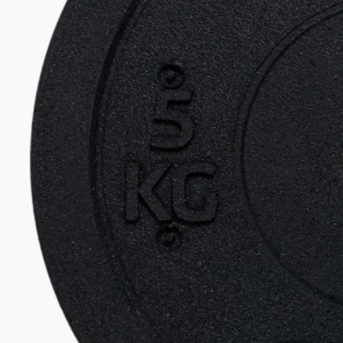 Greutate bumper de olimpiadă XTREXO neagră TRX-BMP005 5 kg