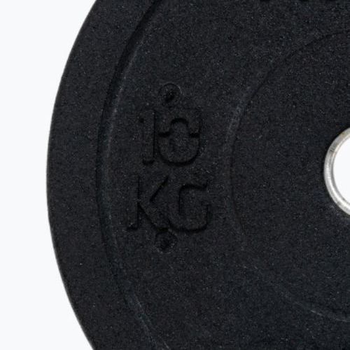 Greutate bumper de olimpiadă XTREXO neagră TRX-BMP010 10 kg