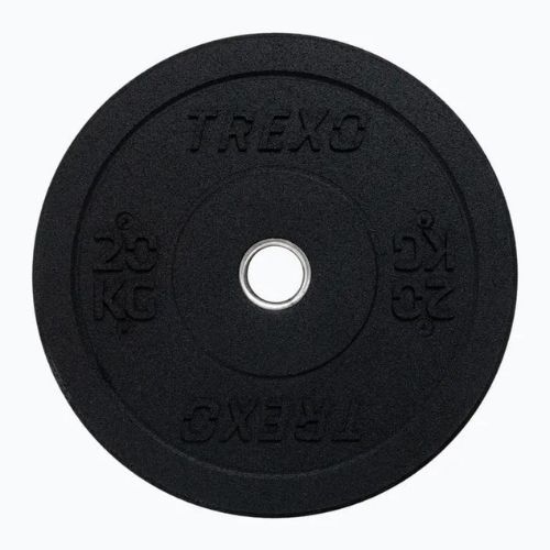 Greutate bumper de olimpiadă TREXO neagră TRX-BMP020 20 kg