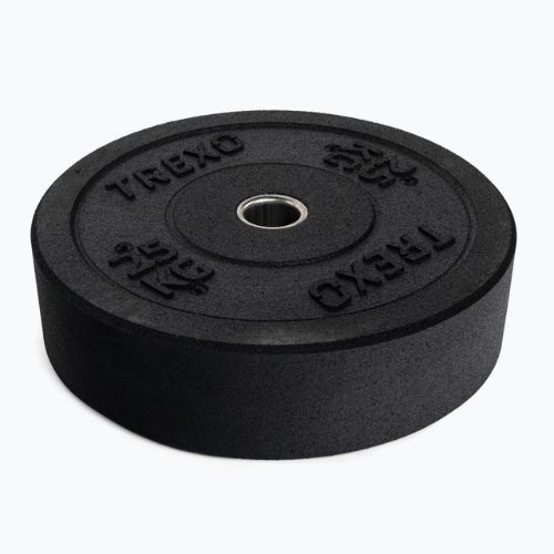 Greutate bumper de olimpiadă XTREXO neagră TRX-BMP025 25 kg