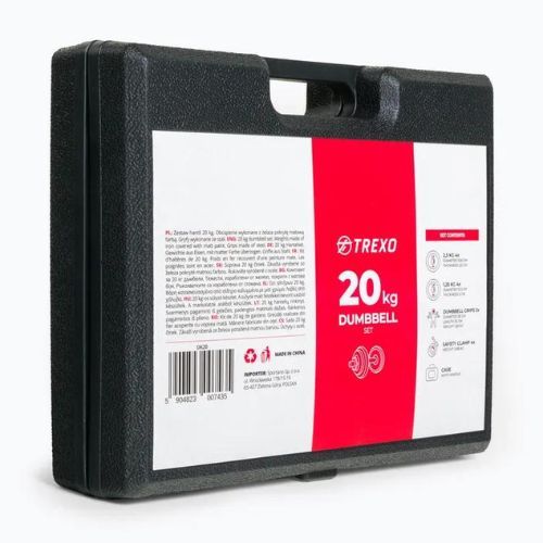 Set de gantere XTREXO 20 kg DK20