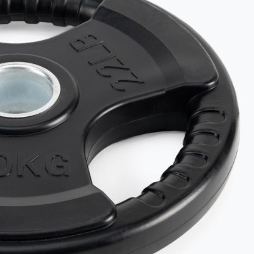 Greutate din fontă cauciucată XTREXO czarne RW10 10 kg