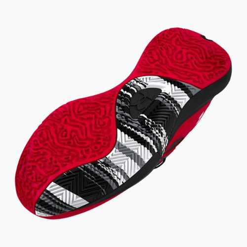 Încălțăminte de baschet pentru bărbați Under Armour Lockdown 6 roșie 3025616-600