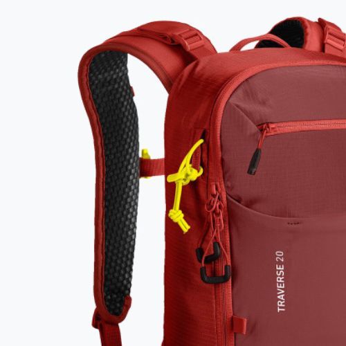 Rucsac de drumeție ORTOVOX Traverse 20 roșu 4852400005